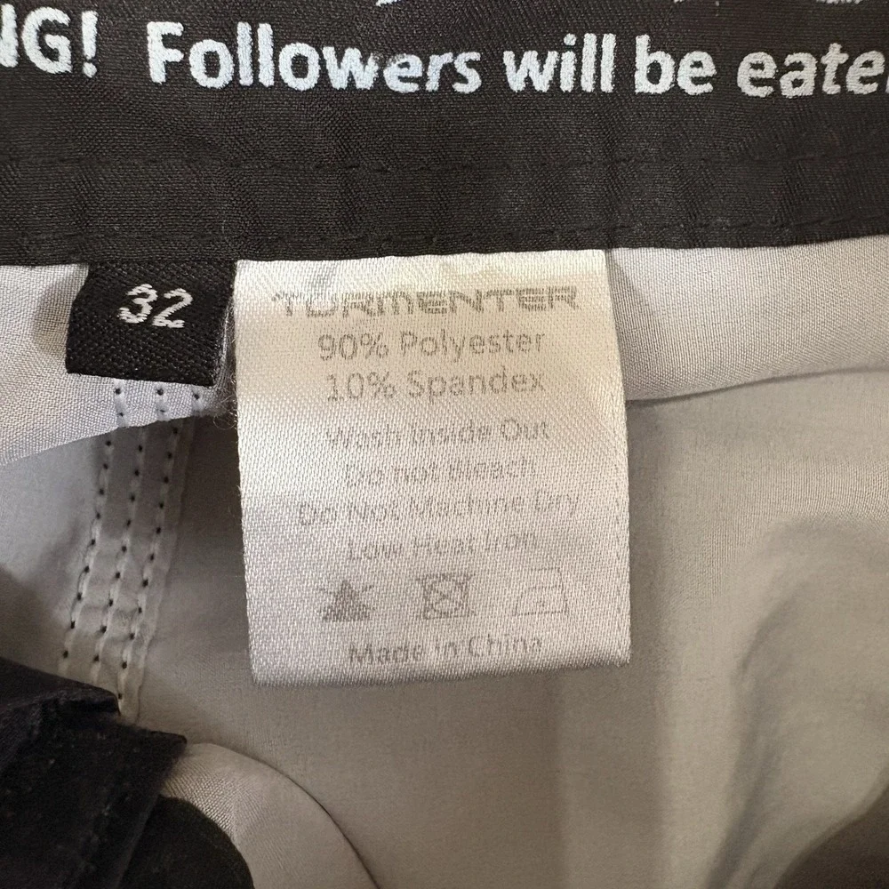 Tormenter‎ Board Shorts Mens Sz 32 Ombre Purple Fish Scales Pockets Stretch